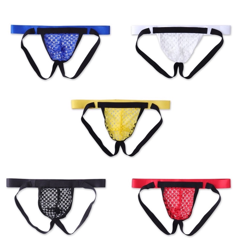 Quần lót nam Jockstrap lưới size L-XXL