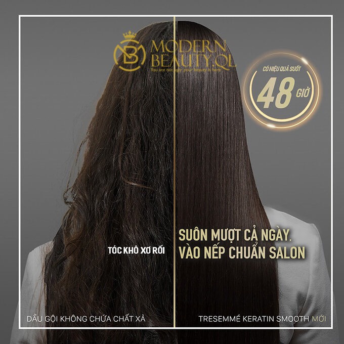 Dầu Gội TRESemmé Vào Nếp Suôn Mượt / Ngăn Ngừa Gãy Rụng chai 640g