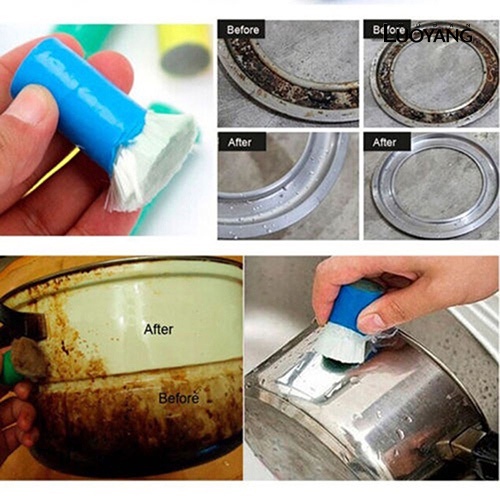 Bộ 2 Bàn Chải Loại Bỏ Gỉ Sét Thần Kỳ Bằng Thép Không Gỉ