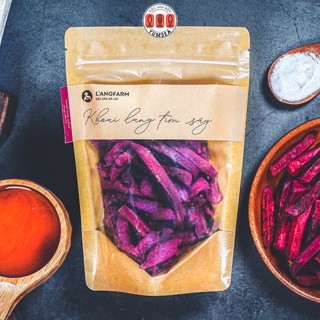 Khoai lang tím sấy giòn L'angfarm