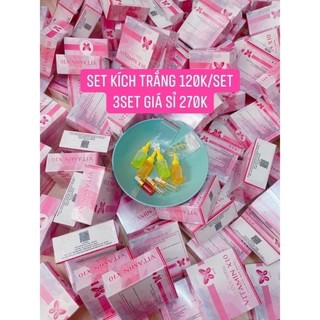 {CHÍNH HÃNG} 💯SET KÍCH TRẮNG VITAMIN X10💯