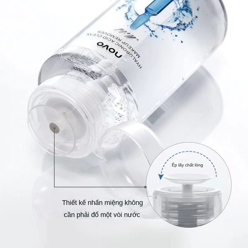 Nước tẩy trang Novo làm sạch sâu nắp ấn tiện lợi 300ml thích hợp mọi loại da