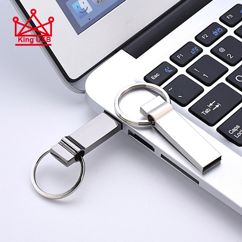 Ổ Đĩa flash usb 64GB 32GB 16GB 8GB 4GB 4GB 128GB Bằng Kim Loại Chống Thấm Nước Màu Bạc