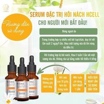 SERUM KHỬ MÙI HÔI NÁCH HCELL GIẢM TIẾT MỒ HÔI TẶNG 01 XÀ BÔNG Y KHOA