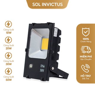 Đèn pha cob (ánh sáng vàng/trắng), (công suất 10w, 20w, 30w, 50w)
