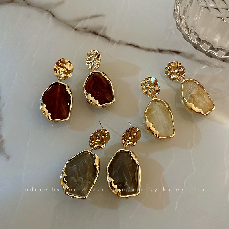 Bông Tai Resin Phong Cách Trung Hoa Cổ Điển