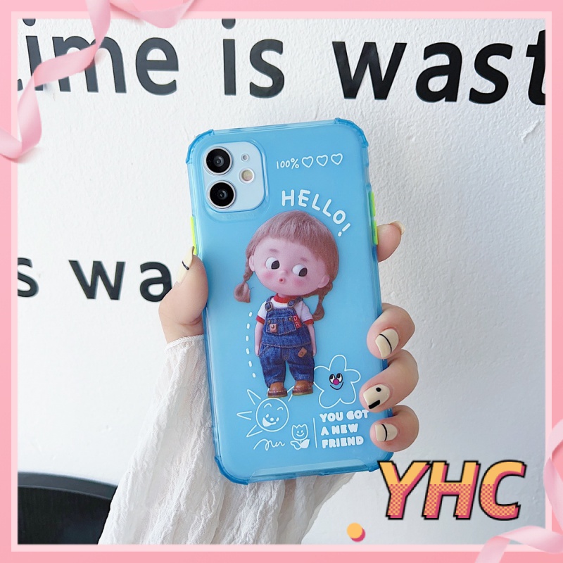 Ốp Điện Thoại In Hình Bé Gái Dễ Thương Cho iPhone 6 / S6 / 6S / 6splus / 7 / 7plus / 8 / 8plus / X / xr / xs / 11promax-812