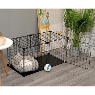 🐇 COMBO Chuồng Chó , Mèo 2 ô 🐱 🐶