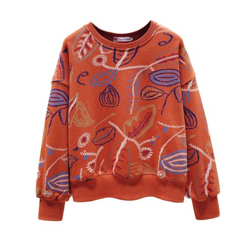 Áo Nỉ Lót Lông Cừu Dày Dặn Dáng Rộng Phong Cách Phương Tây Hàn Quốc Thời Trang Thu Đông Cho Phụ Nữ Trung Niên