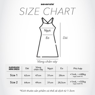 Đầm ngắn SLC dây chéo (mini dress) - Đen