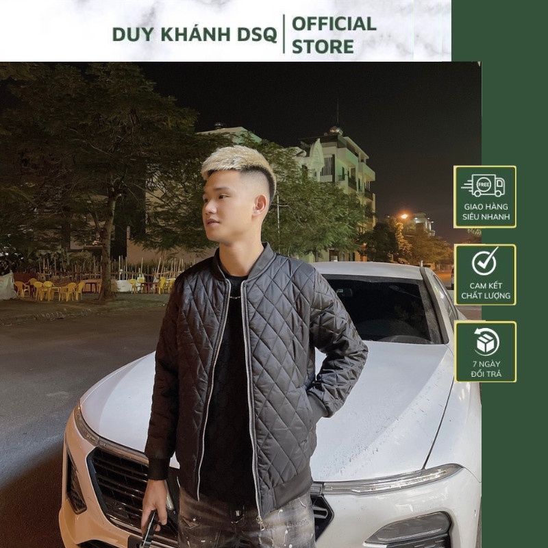 Áo Khoác Bomber Thu Đông Nam Nữ Đẹp, Áo Khoác Phao Trần Bông Cao Cấp Phong Cách Thời Trang KHÁNH QUÂN STORE