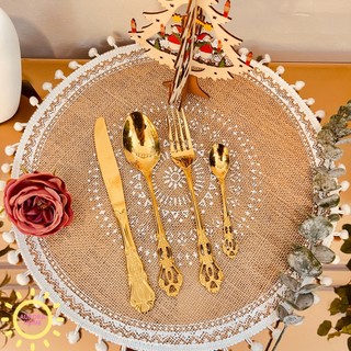 Bộ dao, muỗng, nĩa, thìa hoàng gia - Set muỗng đũa | Aurora Home