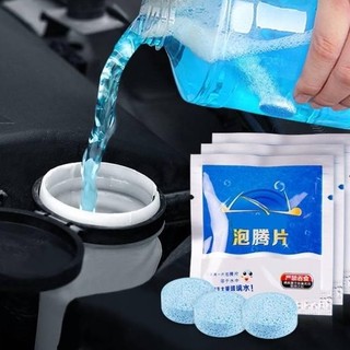 Viên sủi rửa kính xe hơi - Siêu đậm đặc 1 viên sủi hòa tan với 4 lít nước.