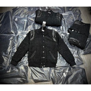 Áo Khoác Dạ Tweed Teddy Jacket nhũ