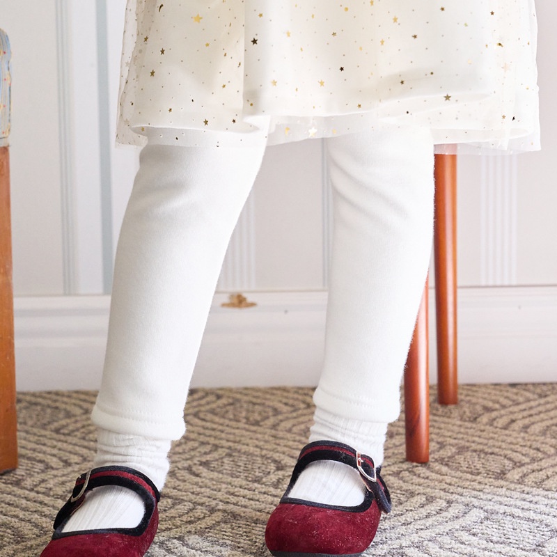 Quần legging lót lông Bebezoo trơn nhiều màu BEB4LG101