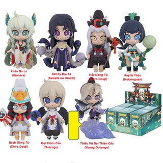  Mô hình nhân vật Âm Dương Sư Onmyoji S3  chính hãng Auldey  - 1 hộp nhân vật ngẫu nhiên  art toy blind box  - mã 320113 