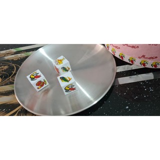 Hột bầu cua cá xanh kiểu chợ |2 bộ gồm 6 hột