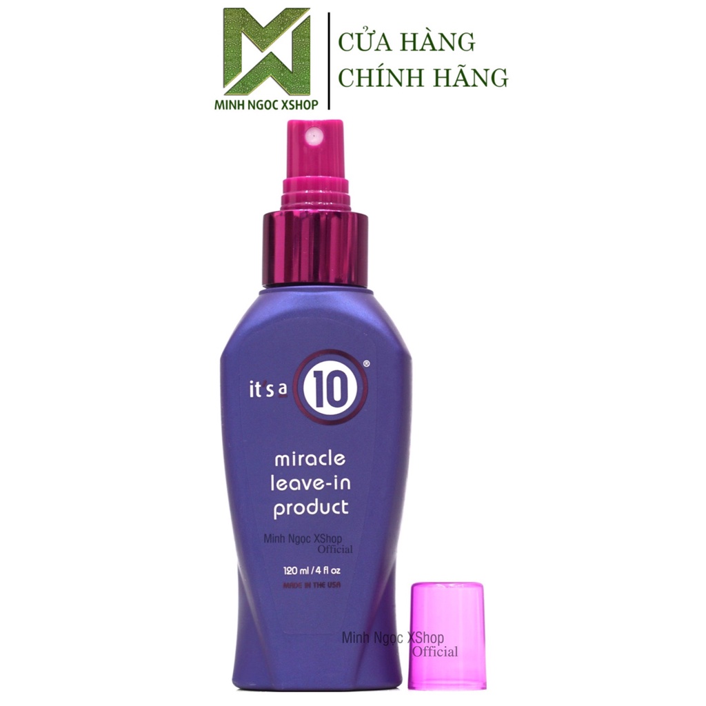 Xịt dưỡng tóc cao cấp It’s A 10 Miracle Leave in Product 120ML