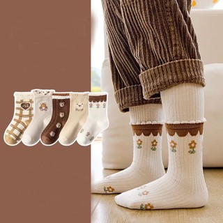 Set 10 đôi tất hoa bèo hàn quốc cho bg