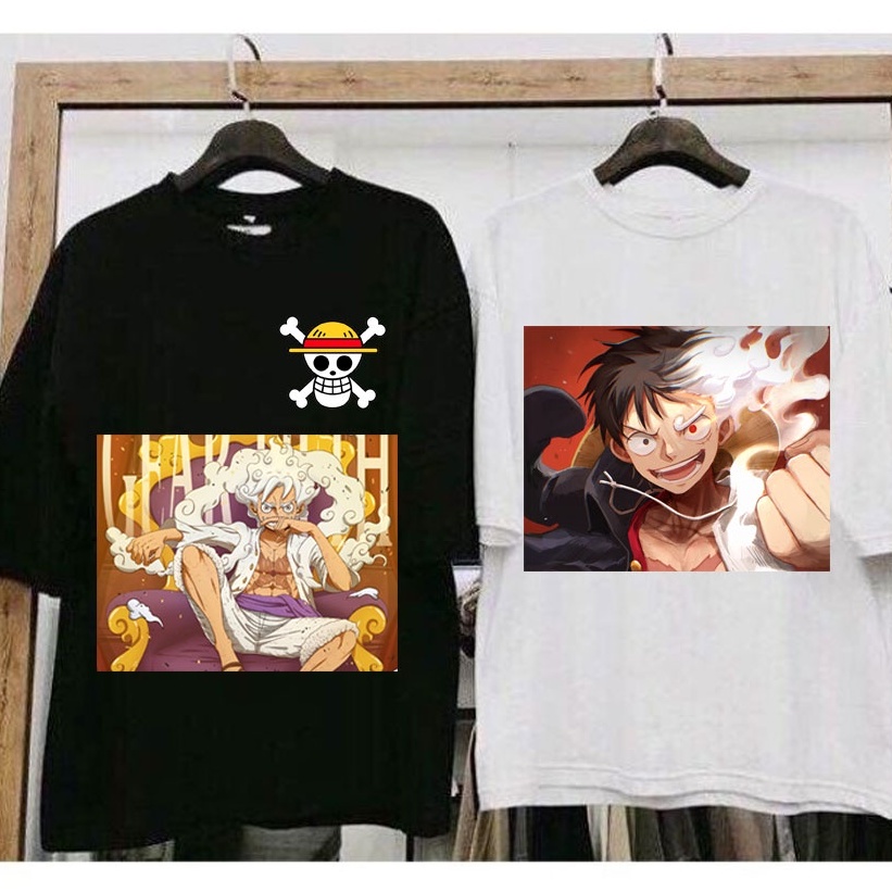 Áo Luffy  freeship  áo One piece tay lỡ - áo Thun luffy đảo hải tặc giá rẻ full size