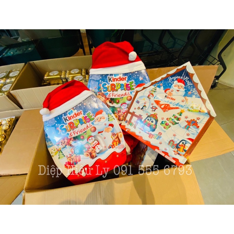 Socola Kinder ngôi nhà Noel - chocolate Kinder