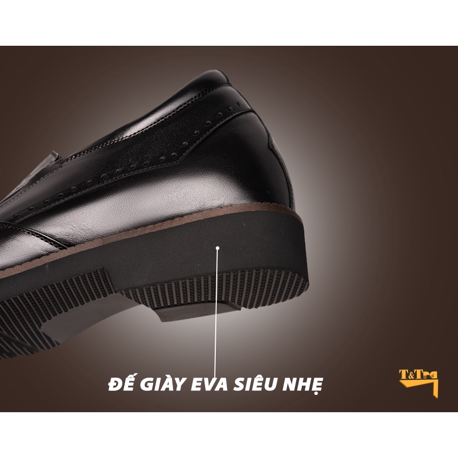 [ 6CM ] Giày Độn Nam T&amp;TRA S1085DT