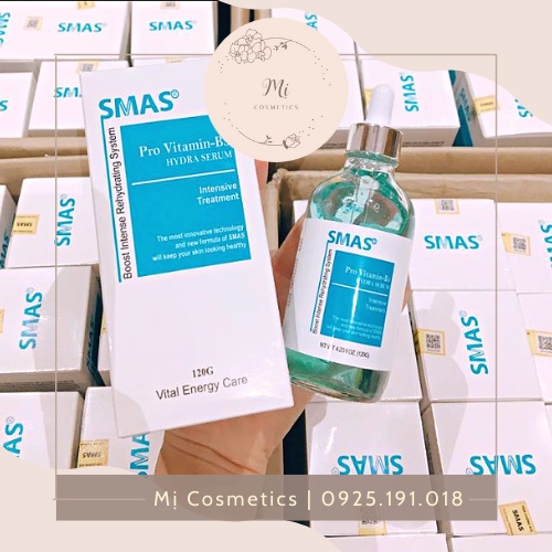 Serum Smas HA Plus & Serum Pro B5 cấp ẩm, phục hồi da