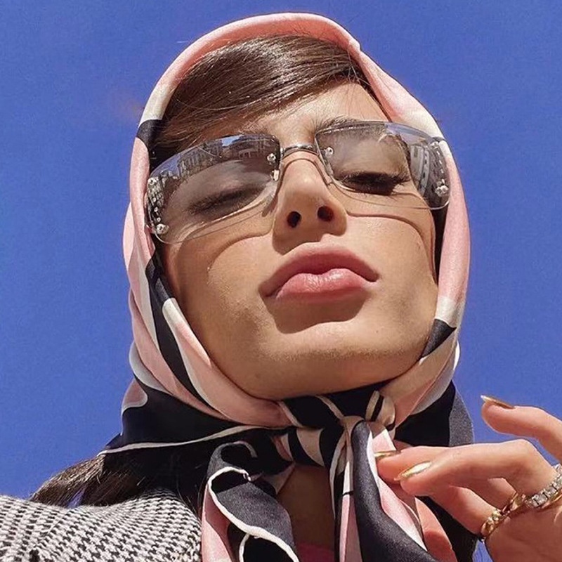 Kính Mát Gọng Kim Loại Thời Trang Cho Nam / Nữ