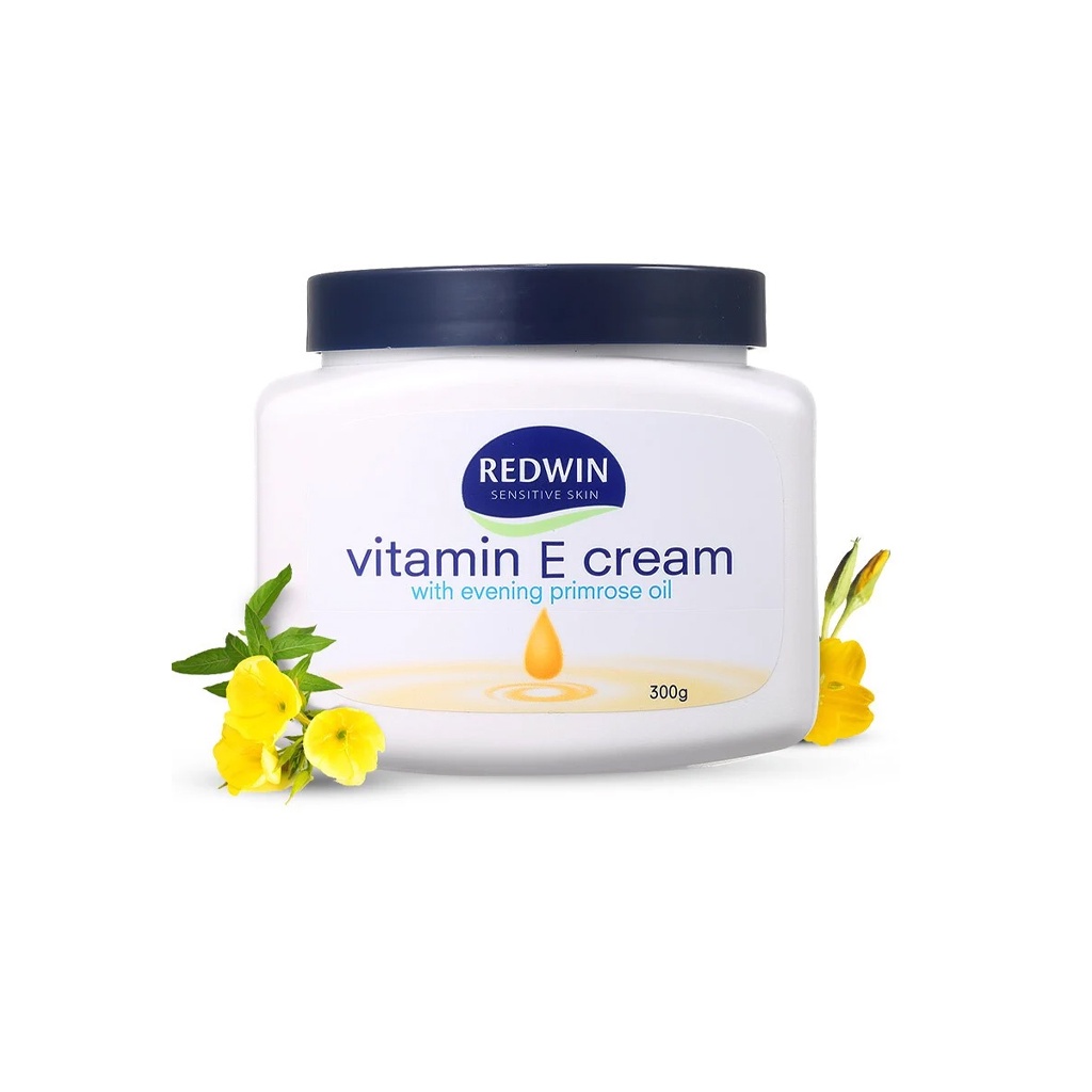 Kem Dưỡng Vitamin E Dưỡng Trắng Mềm Mịn Redwin, Kem Dưỡng Vitamin E Redwin Úc Dưỡng Ẩm 300g