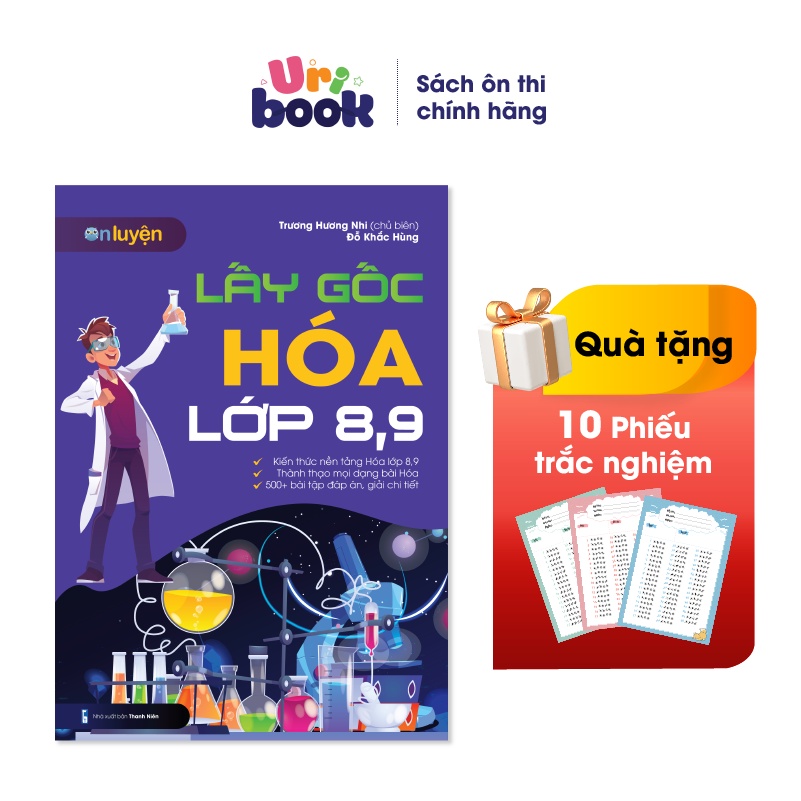 Sách Hóa lớp 8,9-LẤY GỐC HÓA THCS dành cho học sinh lớp 8,9