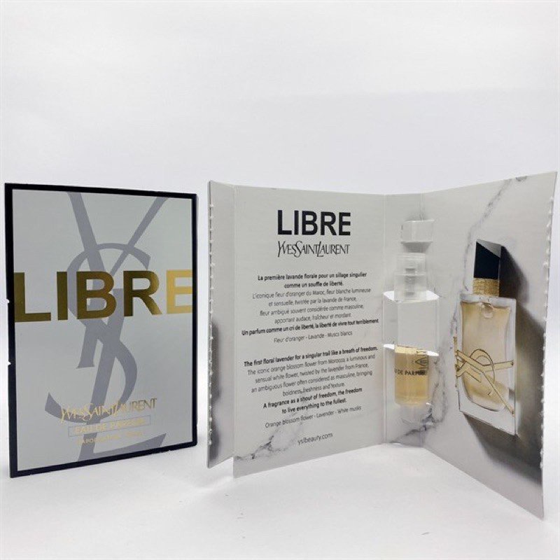 Nước Hoa Nữ Thơm Lâu Vial YSL Libre EDP 2ml, Hàng Dùng Thử Siêu Thơm Siêu Cuốn Hút Lưu Hương 6 Tiếng