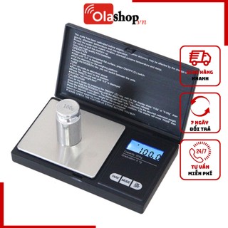 Cân tiểu ly cân điện tử bỏ túi 500g/0.1g