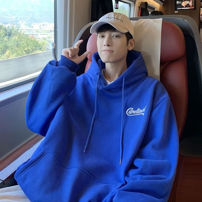 Áo Hoodie Dáng Rộng Tay Dài In Chữ Sáng Tạo Thời Trang Mùa Thu Cho Học Sinh Nam Và Nữ