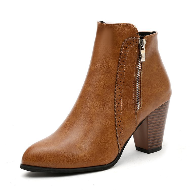Giày Bốt Cao Gót Thời Trang Size 35-43