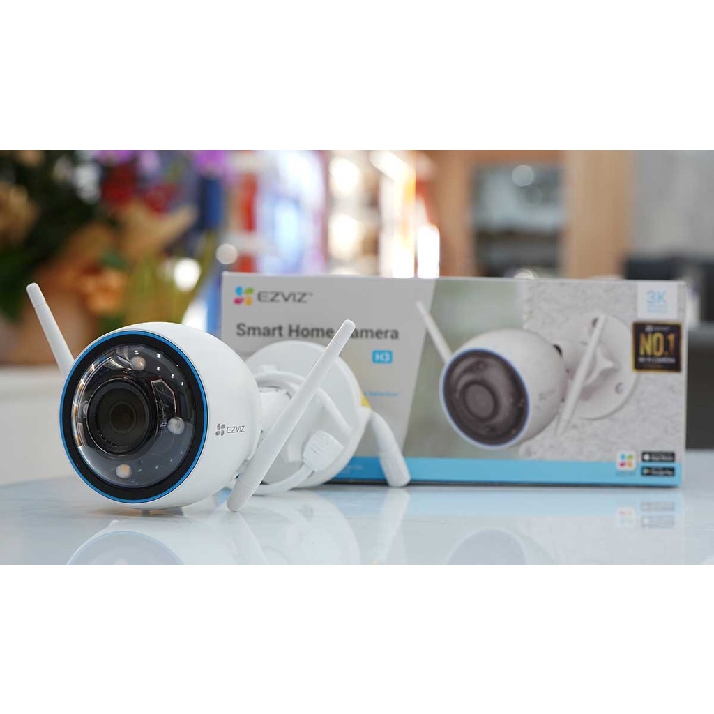Camera wifi AI Ezviz 5MP thông minh, màu ban đêm siêu nét, đàm thoại 2 chiều, H3 PRO 3K (chính hãng)