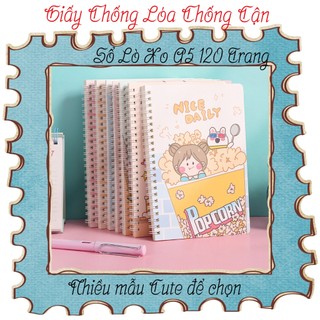 Sổ lò xo A5 siêu cute - Giấy Chất Lượng Cao, Mẫu mã Phong Phú các mẫu phần 2