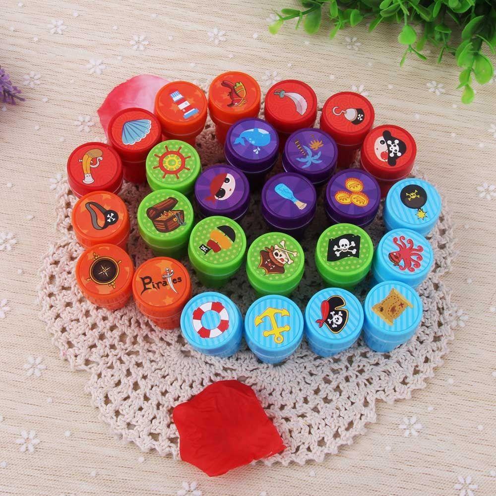 CHOOKEY Con Dấu Đồ Chơi In Hình Động Vật / Chữ Cái Dễ Thương Trang Trí Sổ Tay DIY