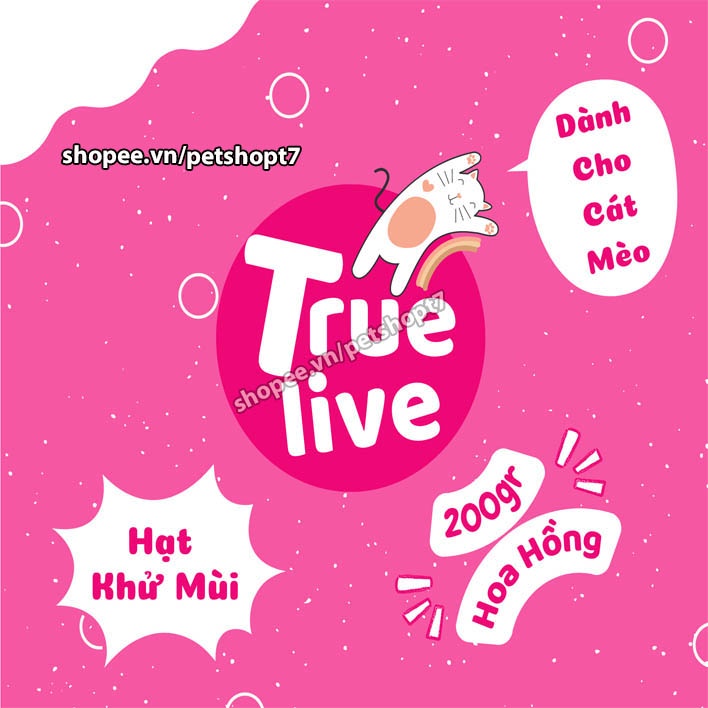 Hạt Thơm Khử Mùi Hôi Trộn Cát Vệ Sinh Cho Mèo