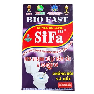Bột men vi sinh chống hôi - đầy bồn cầu Sifa - bột thông combo3