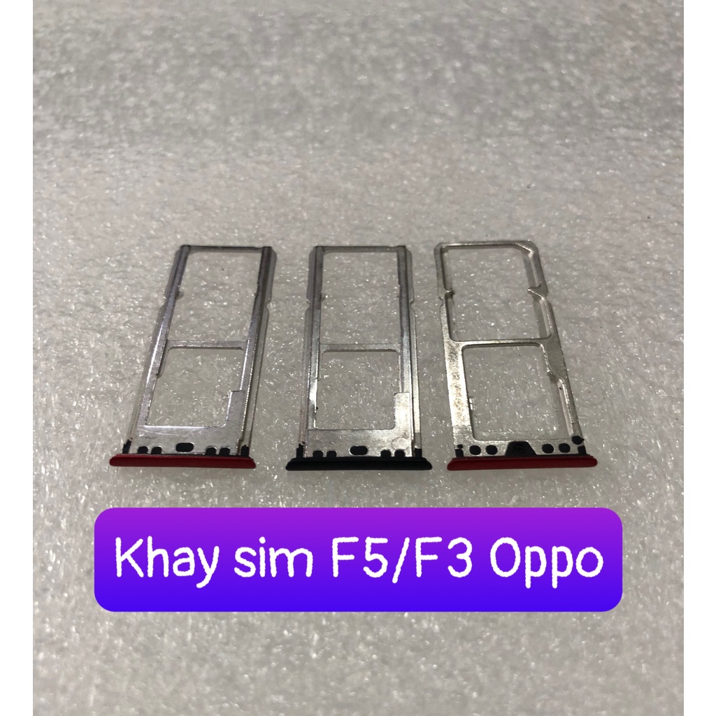 Khay sim F5/F3 Oppo