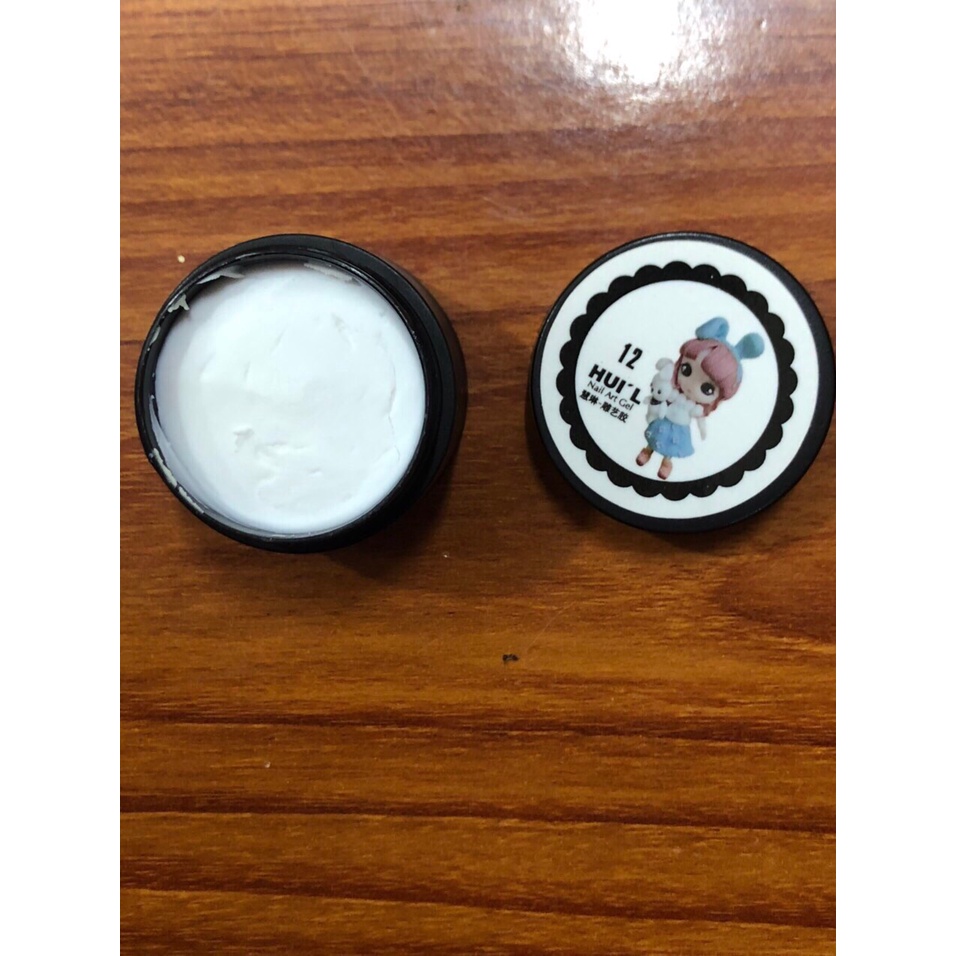 Gel khô nặn hoa 5D lẻ màu