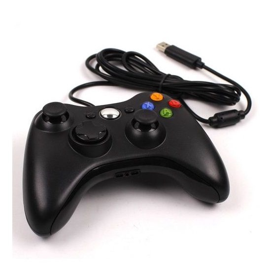 Tay Cầm chơi Game Xbox 360 - Tay Game Đơn RUng Có Dây