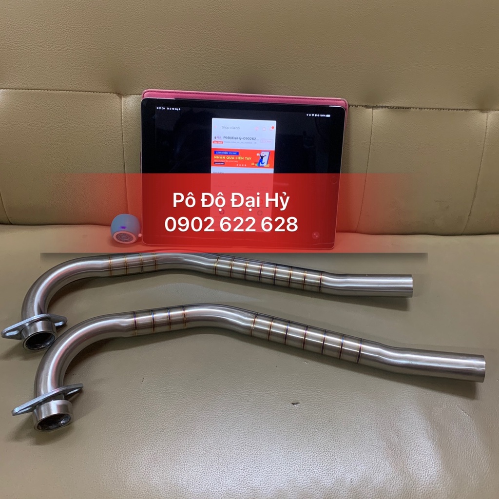 Cổ pô inox 201-304 gắn pô độ Có đủ cho tất cả các dòng xe