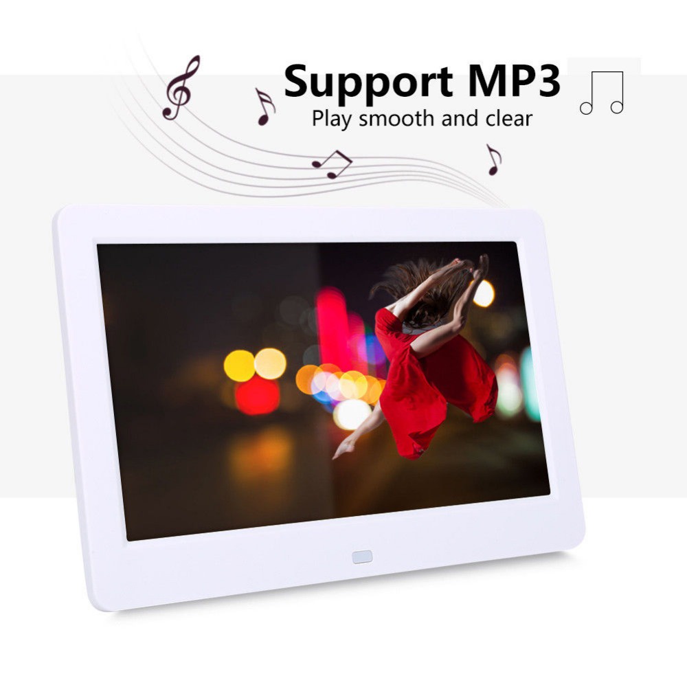Khung Ảnh Kỹ Thuật Số 10.1 Inch 1024x600 HD Màn Hình LED Siêu Mỏng