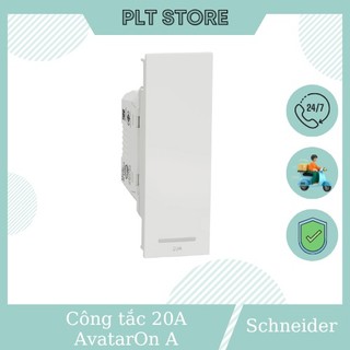 Công tắc 2 cực 20a, size s schneider m3t31_d20n_we dòng avataron a