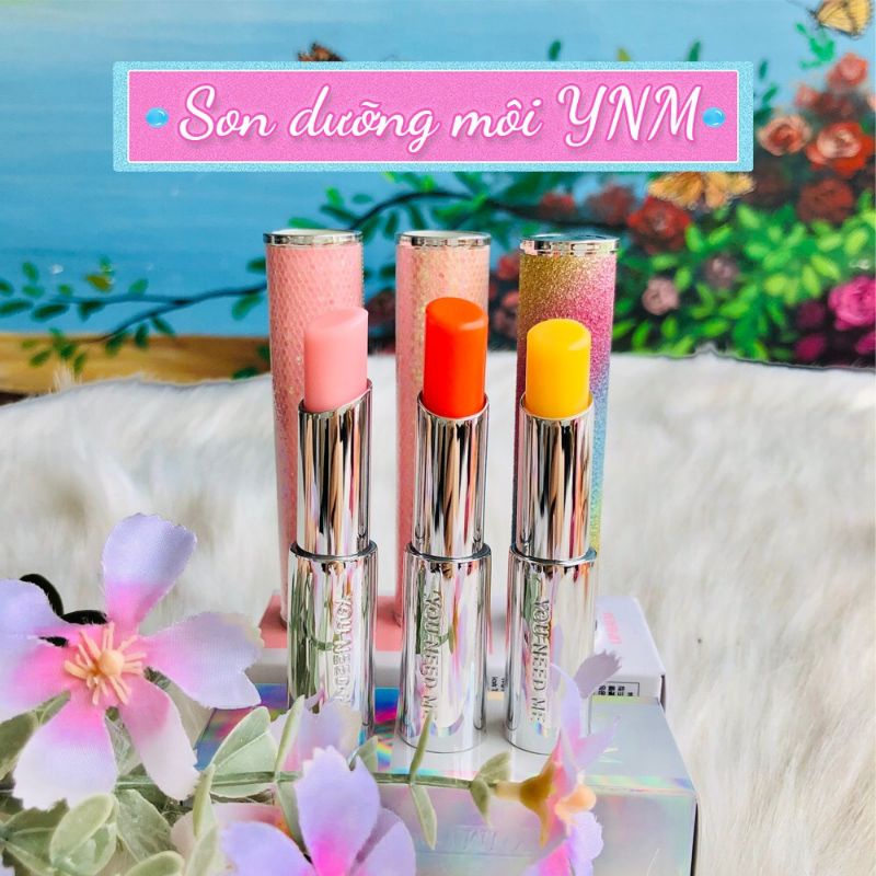 Son Dưỡng Mềm Môi Mờ Thâm Đổi Màu YNM Rainbow Honey Lip Balm