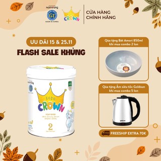 Sữa Bột Dinh Dưỡng KOKO CROWN Cho Bé Biếng Ăn Picky Eater 2 Nhập Khẩu Nguyên Lon Hàn Quốc 800g/ Lon