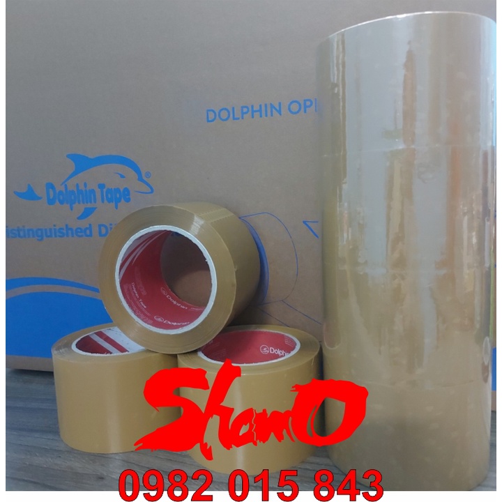 Băng keo đục 70mm x 100Y đóng gói hàng hóa – Băng dính đục OPP chuyên dùng trong công tác đóng gói