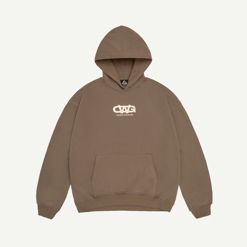 GW HOODIE/ Áo hoodie vải nỉ bông / GAMBLE WORLDWIDE