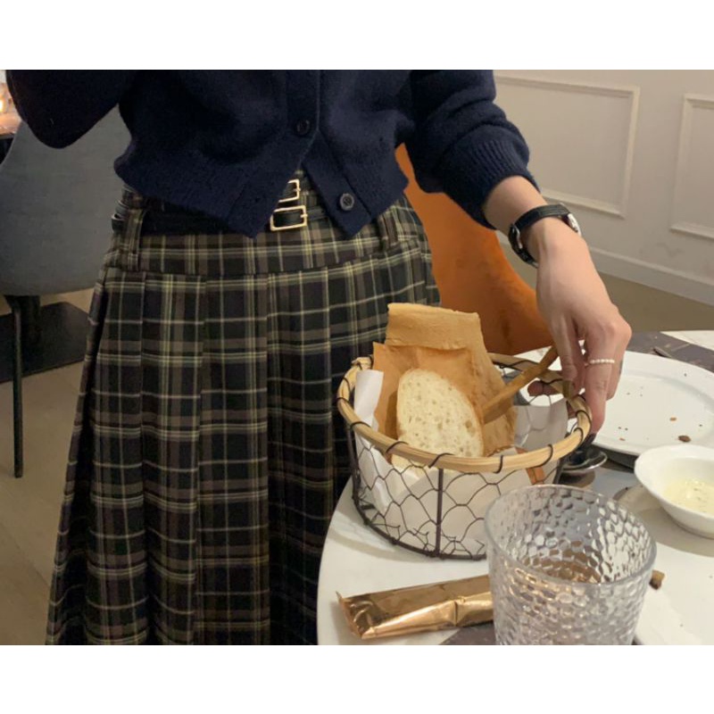 Áo cardigan len dáng ngắn siêu xinh style Hàn Quốc